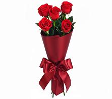 5 Красных роз Эдлесс Лав в Темиртау Букет 5 Красных роз Эдлесс Лав в Темиртау