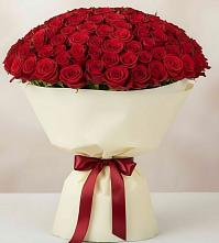 101 Красная роза Милано в Темиртау Букет 101 Красная роза Милано в Темиртау