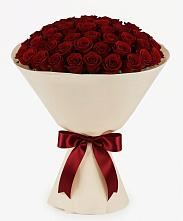 101 Бордовая роза Блэк Бакарра в Темиртау Букет 101 Бордовая роза Блэк Бакарра в Темиртау