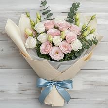 Букет шампанское в Темиртау Букет цветов из:  Лизиантусы в Темиртау