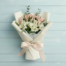 Букет цветов из:  Альстромерии в Темиртау