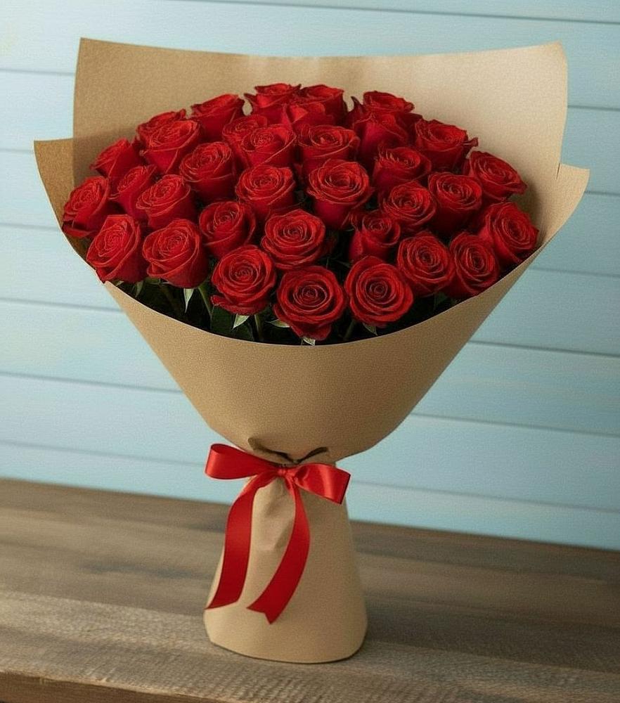 Букет Красные розы Милано в Темиртау