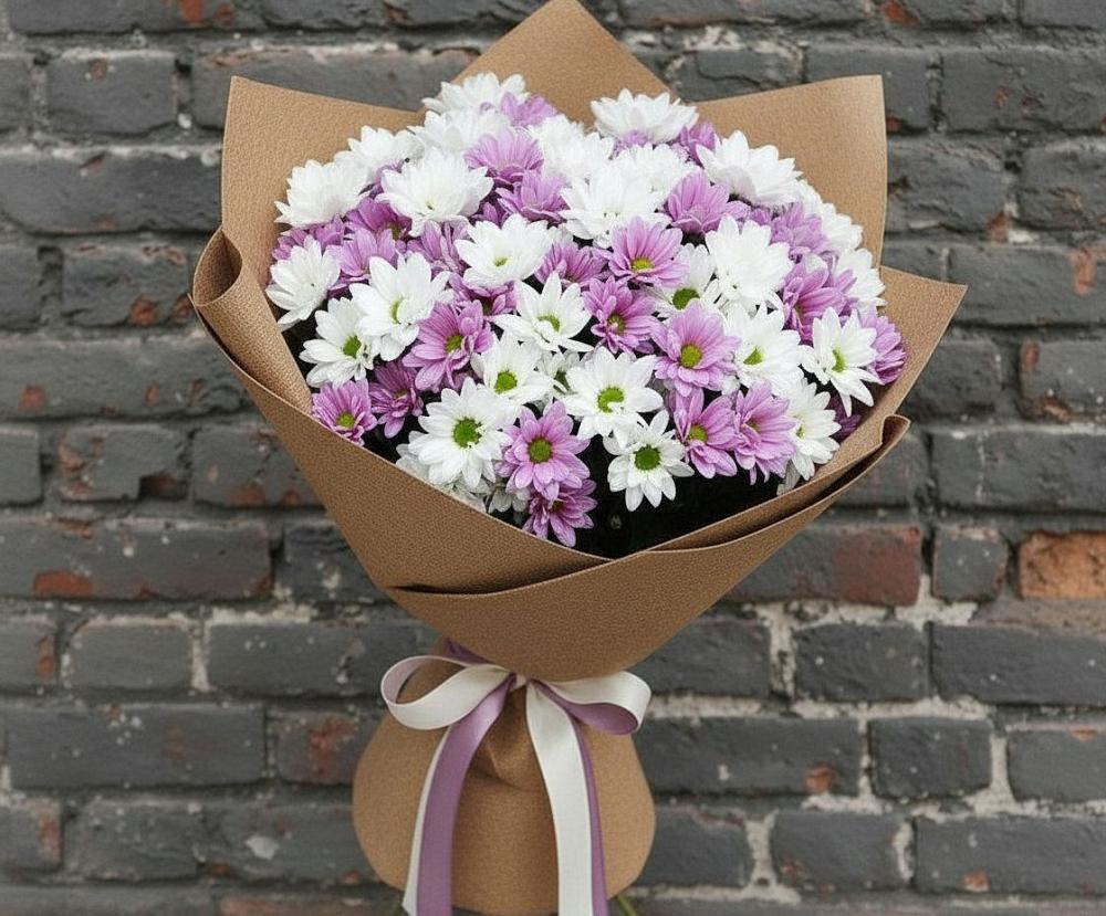 Букет грани совершенства в Темиртау Букет цветов из: Хризантемы в Темиртау