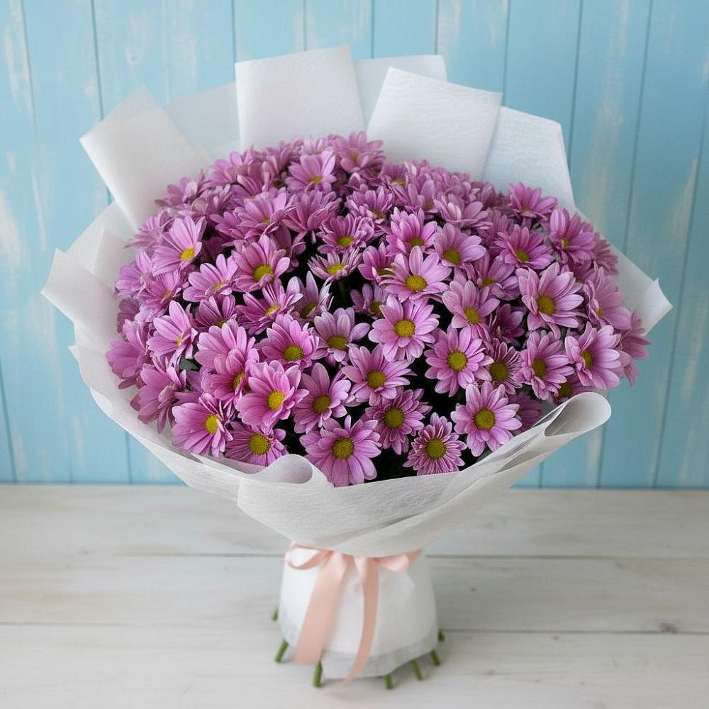 Букет цветов из: Хризантемы в Темиртау