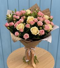 Букет цветов из:  Розы в Темиртау