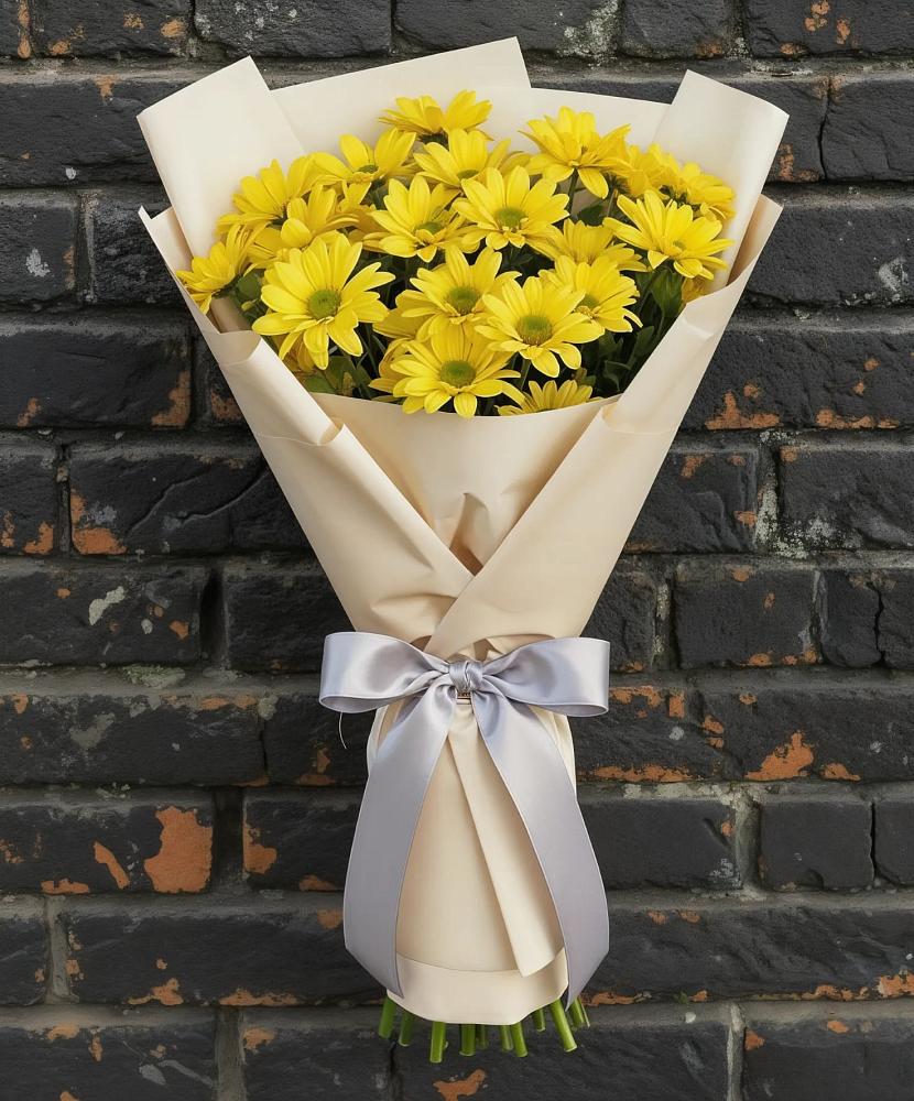 Букет цветов из: Хризантемы в Темиртау