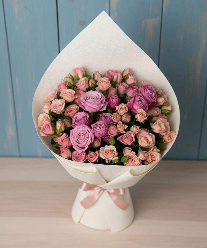 Букет цветов из: Розы в Темиртау