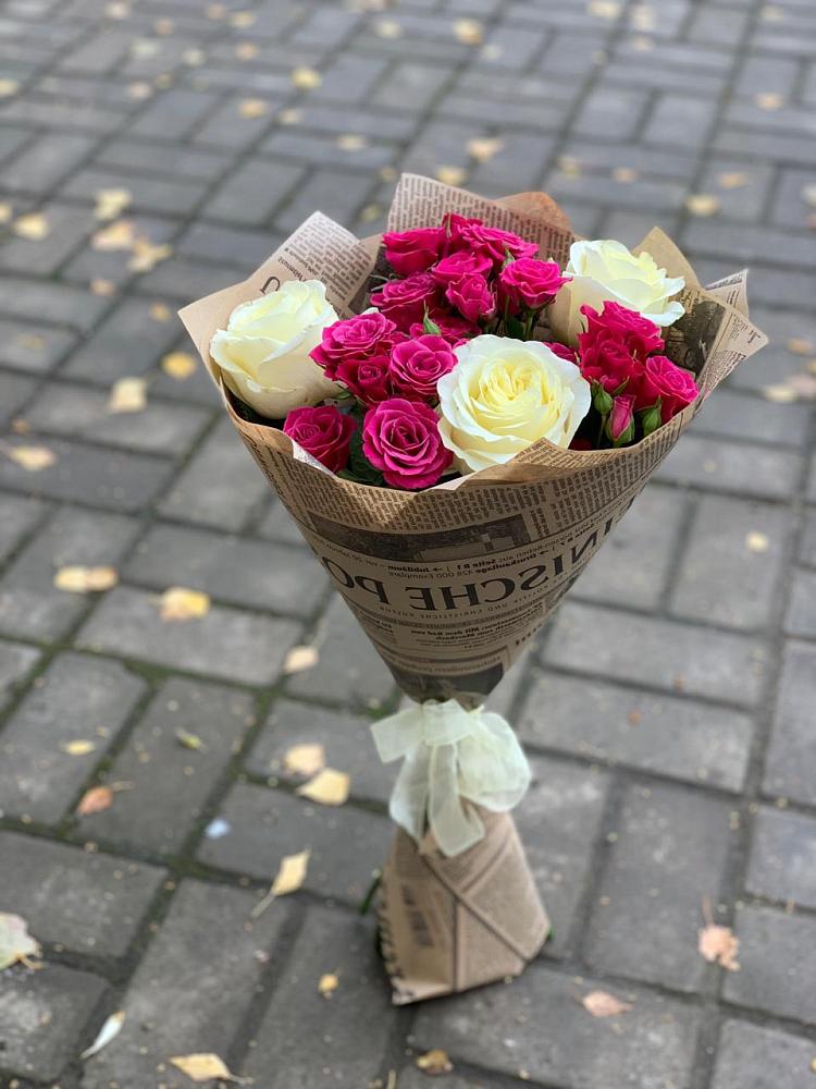 Букет цветов из: Розы в Темиртау