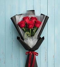 Букет в ритме города в Темиртау Букет цветов из:  Розы в Темиртау