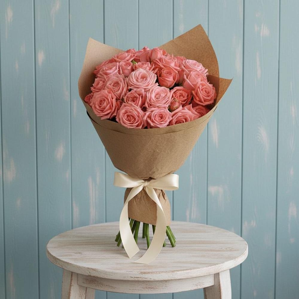 Букет пленительный в Темиртау Букет цветов из: Розы в Темиртау