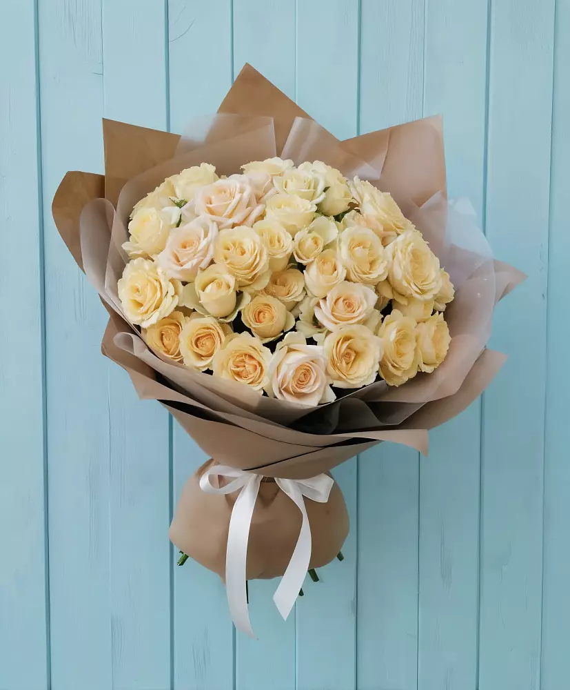 Букет Кремовое облако в Темиртау Букет Кремовое облако в Темиртау