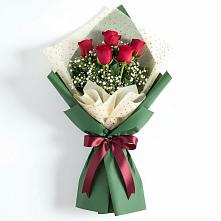Букет рубиновое очарование в Темиртау Букет цветов из: Розы в Темиртау