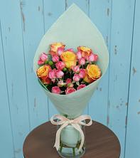 Букет Отличное настроение в Темиртау Букет цветов из:  Розы в Темиртау