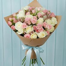 Букет цветов из:  Розы в Темиртау